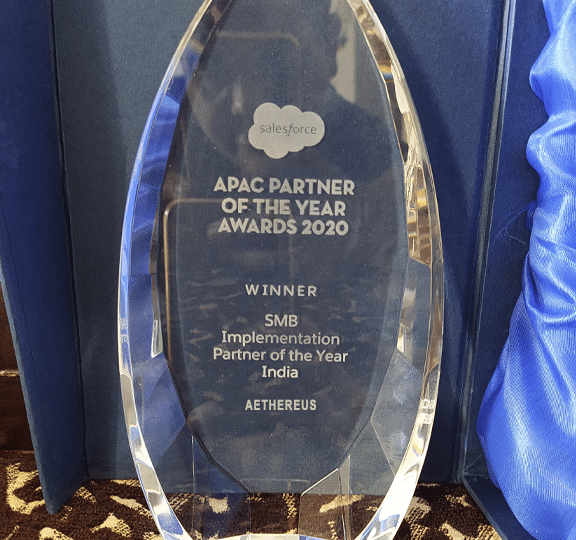 AETHEREUS CONSULTING WINS SALESFORCE ‘APAC PARTNER OF THE YEAR AWARD 2020
