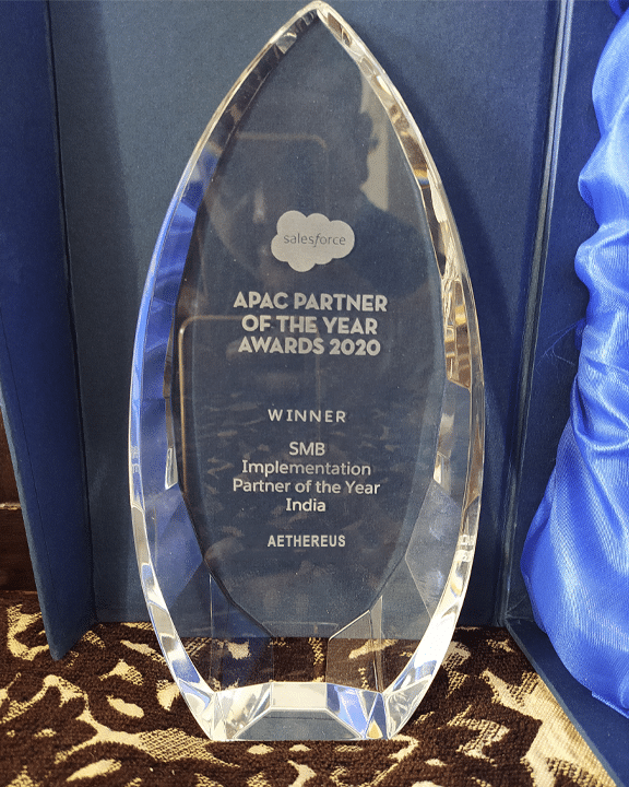 AETHEREUS CONSULTING WINS SALESFORCE ‘APAC PARTNER OF THE YEAR AWARD 2020